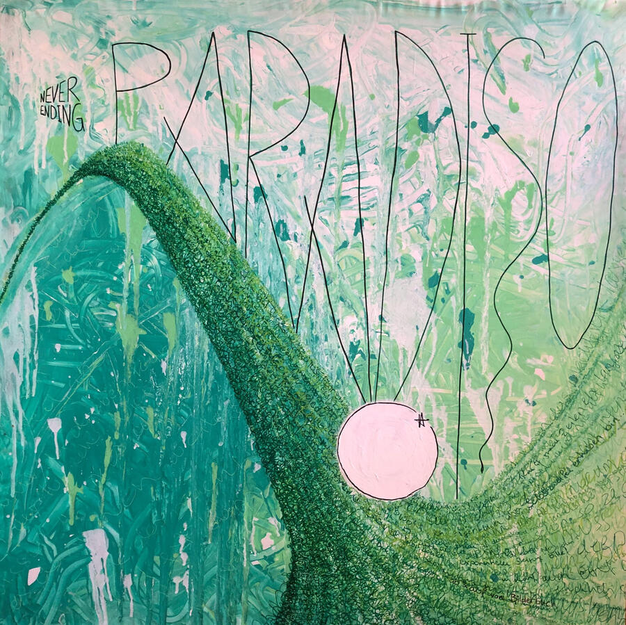 neverending PARADISO (2024) 100 x 100