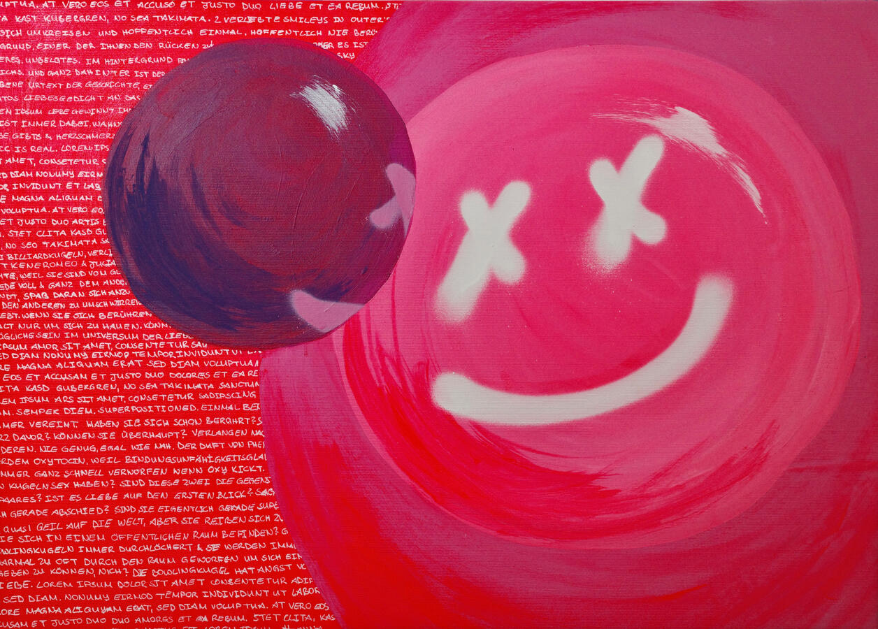 lorem ipsum liebe ist (2024) 70 x 50