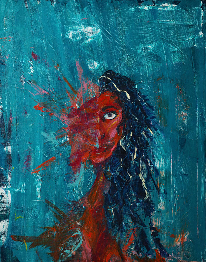 turquoise (2022) 40 x 50